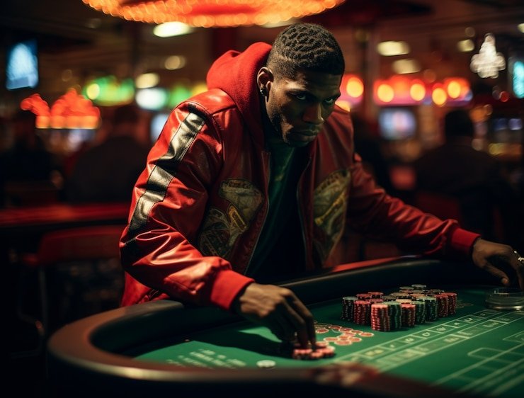 Tampilan streaming live casino definisi tinggi di perangkat mobile dengan interface intuitif